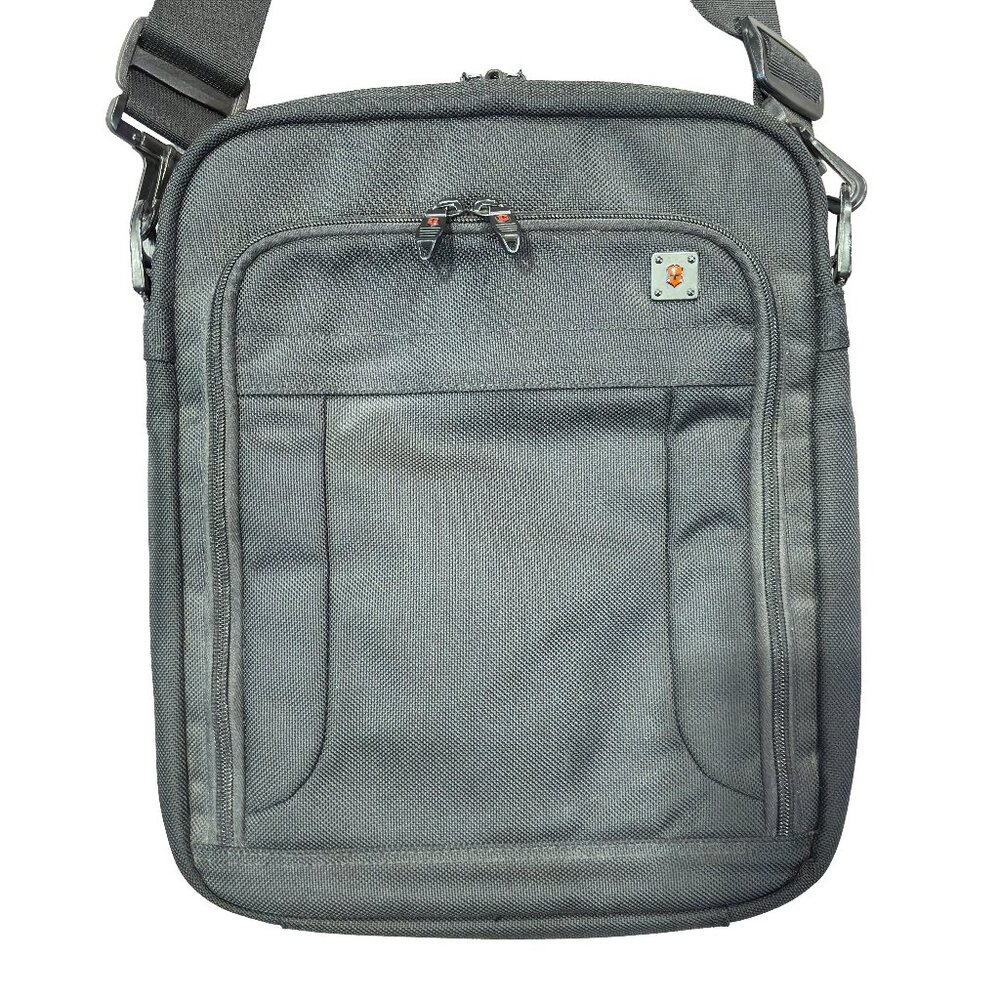 Victorinox Crossbody Shoulder Bag Travel Organizer Swiss Army Gray